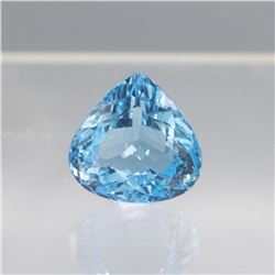 Stunning 34.78 Ct Certified Swiss Blue Topaz