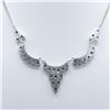 Image 3 : SWISS BLUE TOPAZ 159 CTTW NECKLACE AND EARRING SET