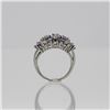 Image 3 : Beautiful 11.5 Ct. Diamond and Amethyst Ring