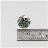 Image 4 : Dazzling 4.5 Ct. Mint Green VVS1 Diamond Solitare