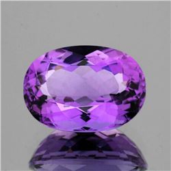 Natural Purple Amethyst 16x12 MM - Untreated