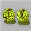 Image 1 : Natural Green Yellow Mali Garnet Pair