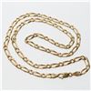 Image 1 : 14K Yellow Gold Figaro Link 18 1/2" Chain with Lobster Clasp. Total weight of 12.42 grams.