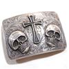 Image 1 : SILVER KING sterling silver Custom Belt Buckle.  Belt buckle has a personalize message engraved ' Ha