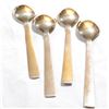 Image 2 : TH. MARTHINSEN- Norway Sterling Silver 6 1/4" Teaspoon Set with Enamelling.  You will receive a set 
