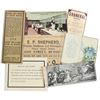 Image 2 : Estate Lot of Antique Ephemera. In this collection you will receive Advertisements, Greeting Cards, 
