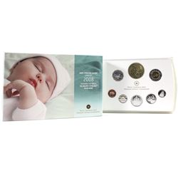 2008  Baby Sterling Silver Proof Set with Special medallion and Loon.