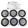 Image 2 : Lot of 6x  NHL Hockey team medallions made by the Royal Canadian Mint. Team medallion includes: Mont