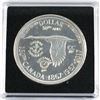 Image 1 : 1867-1967-2017 Counter-Stamped Silver Dollar Commemorating the 150th Anniversary of Canada & 100th A