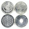 Image 2 : 4x 1oz Fine silver rounds(Tax Exempt) . Lot includes: Buffalo/Indian head design, OPM round,