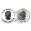 Image 2 : 2004 RCM Privy & 2017 Canada 150 Privy mark 1oz Silver Maple Leaf( Tax Exempt) 2pcs