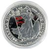 Image 1 : 2014 Great Britain 1oz Double Decker Bus Coloured .999 Fine Silver Britannia in Capsule (Toned). TAX