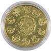 Image 2 : 2016 Mexico 1oz Coloured & Gilded .999 Fine Silver Libertad in Capsule. (TAX Exempt)