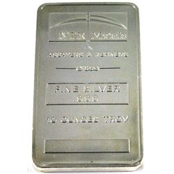 10oz NTR Metals .999 Fine Silver Bar.(TAX Exempt)