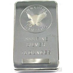 10oz  Sunshine .999 Fine Silver Bar (TAX Exempt).