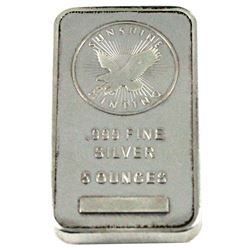 Sunshine Mint 5oz .999 Fine Silver Bar (Tax Exempt)