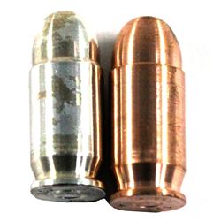 1oz Copper & 1oz Fine Silver Bullets. You will receive 1 of each bullet in both metals. 2pcs (TAX Ex