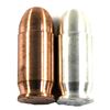 Image 1 : 1oz Copper & 1oz Fine Silver Bullets. You will receive 1 of each bullet in both metals. 2pcs (TAX Ex