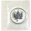 Image 1 : 2002 Canada $5 year of the Horse Privy Mark Silver Maple Leaf with COA ( Tax Exempt)
