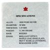Image 3 : 2002 Canada $5 year of the Horse Privy Mark Silver Maple Leaf with COA ( Tax Exempt)