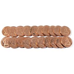 20x Pure Copper - 1oz .999   Ho Ho Ho "Santa Clause is coming to town" Fine Copper coin (Tax Exempt)