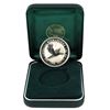 Image 1 : 1996 Australia 1oz .999 Fine Silver Kookaburra in Green Perth Mint Display Box. TAX Exempt.