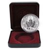 Image 1 : 1908-1998 Anniversary Privy Mark 1oz. Silver Maple Leaf (TAX Exempt) - Comes encapsulated with Displ
