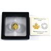 Image 1 : 2014 $5 O Canada  1/10oz  pure gold coin - Grizzly Bear coin in floating frame( Tax Exempt)