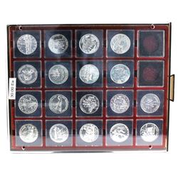 1981-1998 Canada Brilliant Uncirculated Silver dollars. You will receive one of each date from 1981 