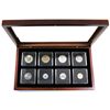 Image 1 : 2000 Canada Specimen year set with Map Medallion in  wooden display