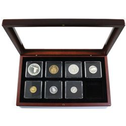 2017 Canada 1967 Centennial Commemorative pure silver proof Set with the gold plated 1c/50-cent coin