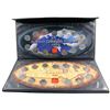 Image 1 : 1999 & 2000 Canada Millennium 12-coin  25-Cent coin and medallion set in original RCM display folder