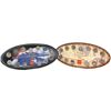 Image 1 : 1999 & 2000 Nestle Official RCM Commemorative Oval Shaped Display holder with Coins and Token. Some 