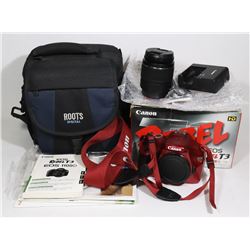 CANON REBEL T3 DSLR CAMERA WITH ALL ORIGINAL