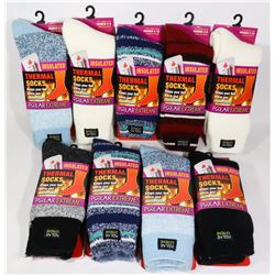 NEW WOMENS 9 PAIR THERMAL