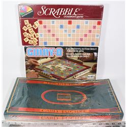 VINTAGE 3 BOARD GAMES 1983