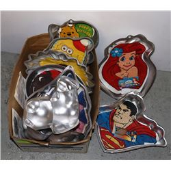 NEW NOVELTY WILTON CAKE PANS - LOT OF 9