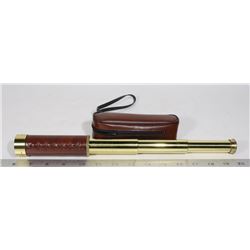 TELESCOPE SPYGLASS-TASCO MONOCULAR BRASS-
