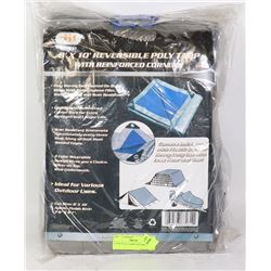 3 NEW PLOY TARPS, REVERSABLE