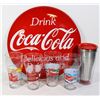 Image 1 : COCA COLA ENAMEL 15 INCH BUTTON & MORE - LOT