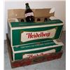 Image 1 : HEIDELBERG BEER BOTTLES IN ORIGINAL BOX - LOT OF 3