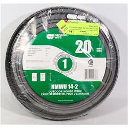 OUTDOOR HOUSE WIRE MM WU 14-Z 20 METERS