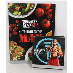 BEACHBODY INSANITY MAX:30 WORKOUT DVDS AND GUIDES