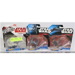 set of star wars HOT WHEEL STAR SHIPS