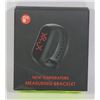 Image 1 : NEW TEMPERATURE MEASURING BRACELET NEW IN RETAIL BOX