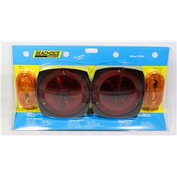 NEW SUBMERSIBLE 4PC TRAILER LIGHT KIT WITH