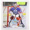 Image 1 : EDMONTON OILERS GRANT FUHR SIGNED 8X10 PHOTO