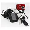 Image 1 : VIVITAR VIVICAM T022 DIGITAL CAMERA WITH 2 TRIPODS