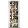 Image 1 : CHRISTMAS ORNAMENTS-GLASS BIRDS (SET OF 18)