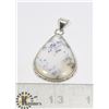 Image 1 : #35-DENTRITIC OPAL PENDANT